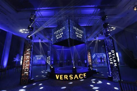 versace dylan blue launch